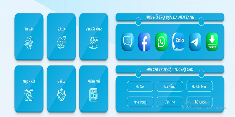 Dịch vụ chăm sóc khách hàng tại Hi88 Casino được đánh giá cao